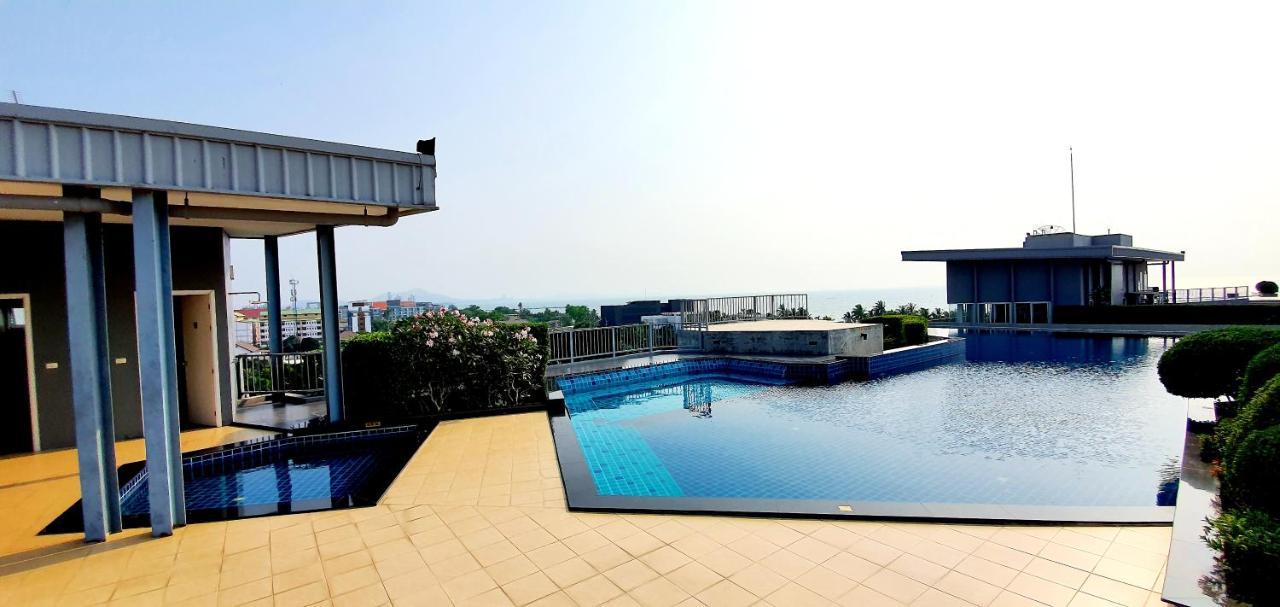 Cozy Near Beach 200M With Toproof Pool At Patio Bangsaen Extérieur photo