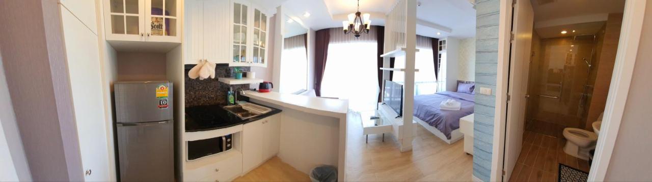 Cozy Near Beach 200M With Toproof Pool At Patio Bangsaen Extérieur photo