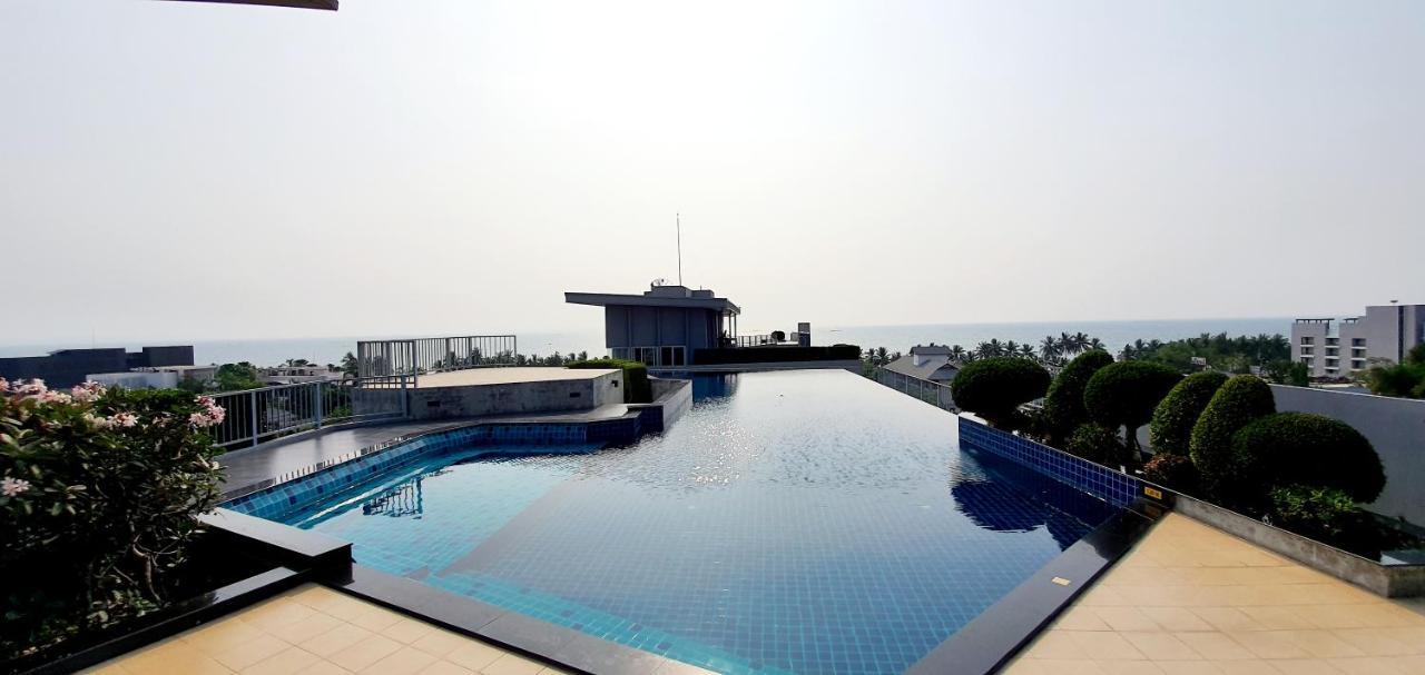 Cozy Near Beach 200M With Toproof Pool At Patio Bangsaen Extérieur photo